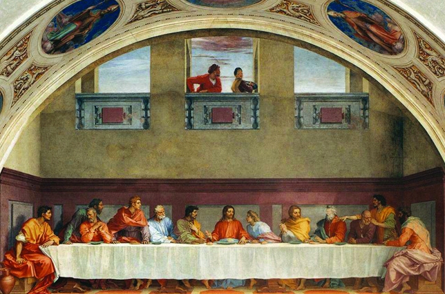 Cenacolo Last Supper Andrea Del Sarto San Salvi Florence