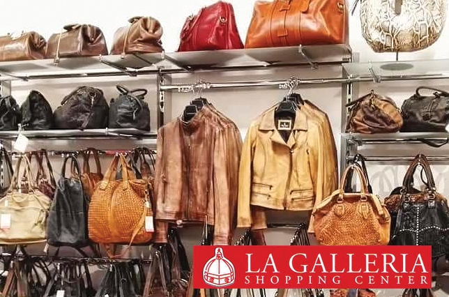 La Galleria Leather Jackets Bags Suitcases Campus Florence Discount