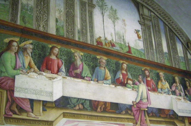 Cenacolo Perugino Fuligno Last Supper Florence